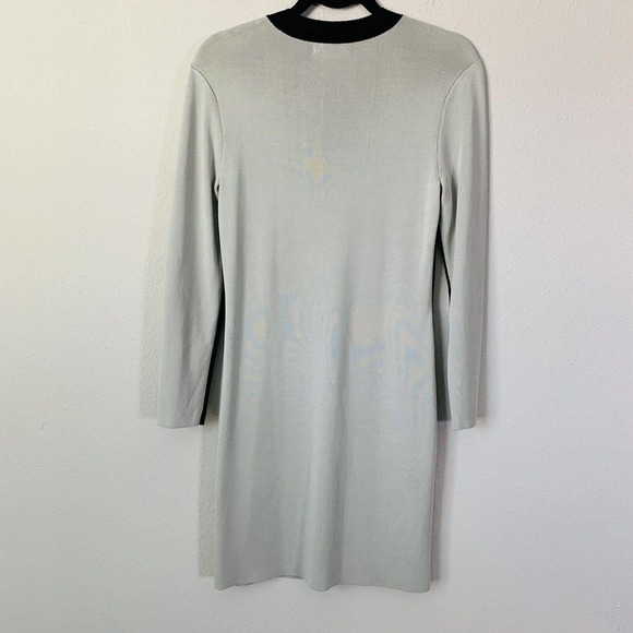 Rag And Bone Black and Gray Color Block Sweater Dress - Picture 4 of 4